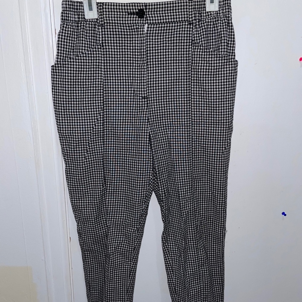 Checkered Pants